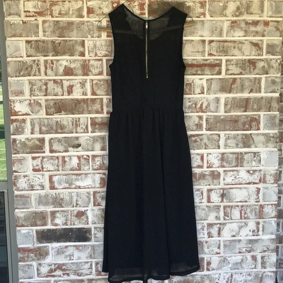 Sans Souci Chico Black Embroidered Hi/Low Dress - Picture 5 of 8